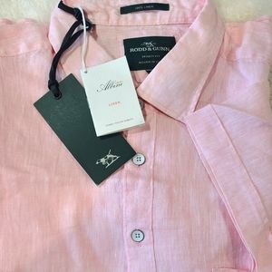 Rodd & Gunn Sports Fit * 100% Linen * Size 2XL